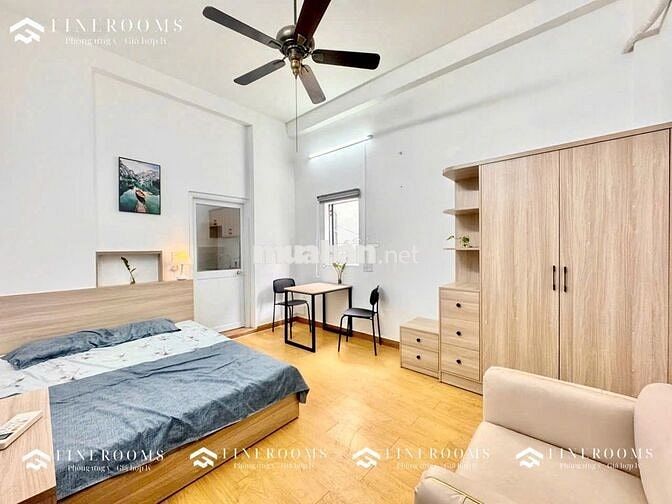 Cho thuê chdv studio nội thất đẹp ngay đường Cộng Hòa - Tân Bình