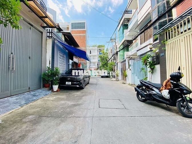 XE HƠI NGỦ TRONG NHÀ - Bình Thạnh - 4 Tầng - Sát Q1