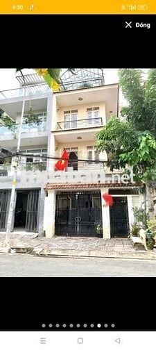 Biệt thự mặt tiền đường 328 cao lỗ p4 q8 DT 6 x 18m trệt 3 lầu