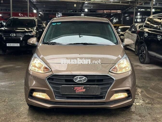 Hyundai i10 2019 Sedan 1.2MT,số sàn,màu nâu,3v7 km