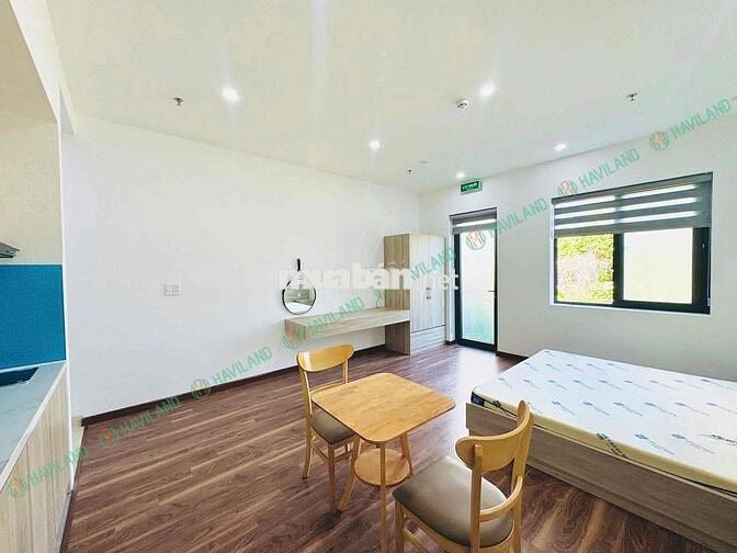 căn studio khu hoà xuân rộng rãi thoáng