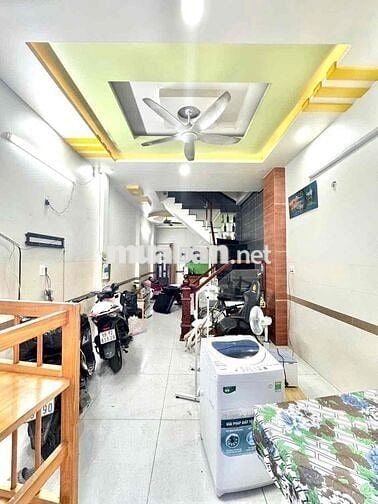 Nhà Đẹp 4x12m 3Lầu (4PN 3WC) Hẻm Xe Hơi. Lê Văn Quới Gần Bốn Xã
