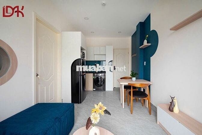 🟢Căn Hộ 1PN 45m2_Balcony_Gần UEF, Hutech, Hồng Bàng_Chợ Thị Nghè