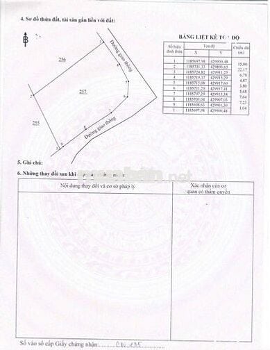 BÁN LÔ ĐẤT XÃ LONG PHƯỚC, LONG THÀNH