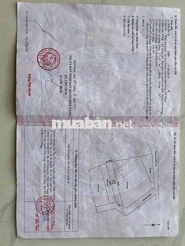 cần bán 170m đất hoà phước gần chợ đầu mối có việc