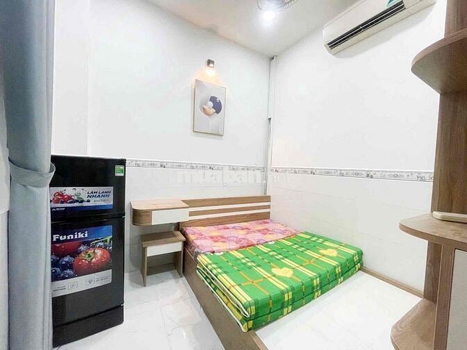 ✨ STUDIO GIÁ RẺ – Gần HUFLIT, Cao Thắng Q10 – Full Nội Thất, Thang Máy