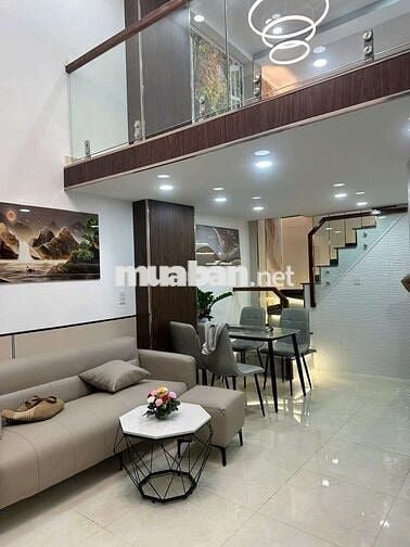 BÁN NHÀ 3 TẦNG ĐỦ CÔNG NĂNG MỚI TOANH ĐƯỜNG NGUYỄN VĂN LƯỢNG GÒ VẤP