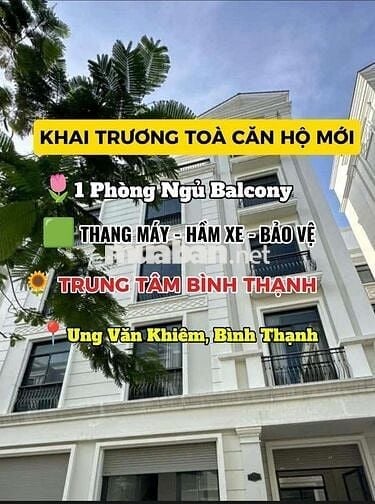 🟩Khai Trương Căn Hộ Mới, Full Nội Thất 100%. Ngay Hutech, Hồng Bàng