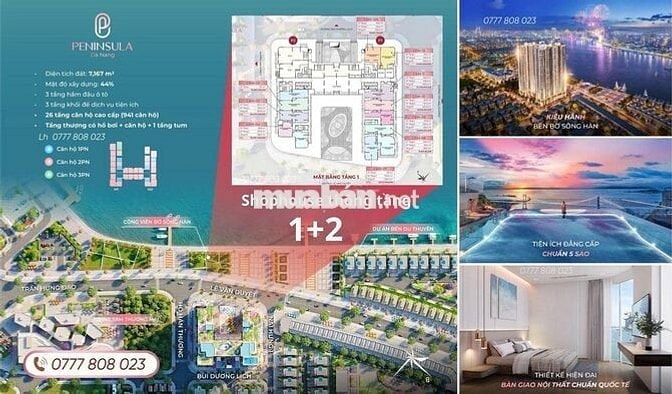 Kinh doanh Shophouse khối đế chung cư Đà Nẵng, LN 100-150tr/tháng