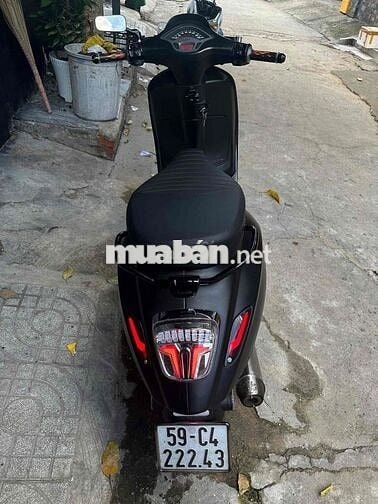 vespa sprint 125 abs dki 2023 đen bóng