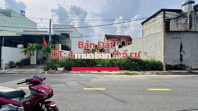 Mặt Tiền Thị Trấn Cu Chi diện tích nhỏ 84m2 giá yêu thương chỉ 410Tr