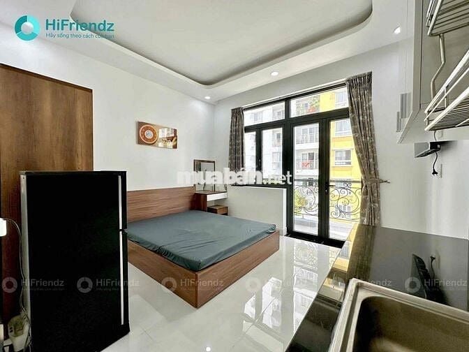 Căn hộ mini Full nội thất có ban công Mặt tiền An Dương Vương quận 8