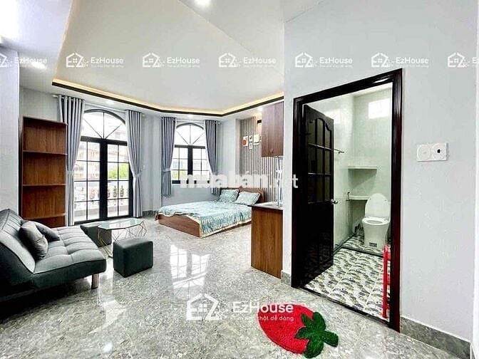 STUDIO BANCOL FULL NỘI THẤT BANCOL LỚN_NGAY NGÃ TƯ BỐN XÃ_ĐH VHU