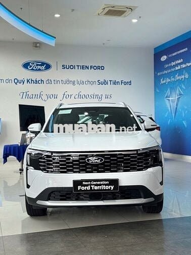 Ford Territory 2025 phiênv bản hoàn toàn mới