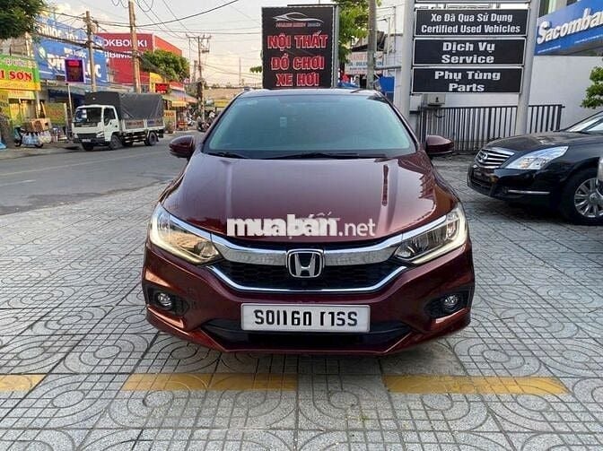 Honda City 1.5 TOP 2019 đỏ odo 45000km