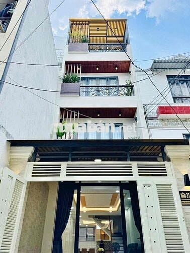 Nhà 1 trệt 3 lầu sân thượng Ung Văn Khiêm, P25, Bình Thạnh