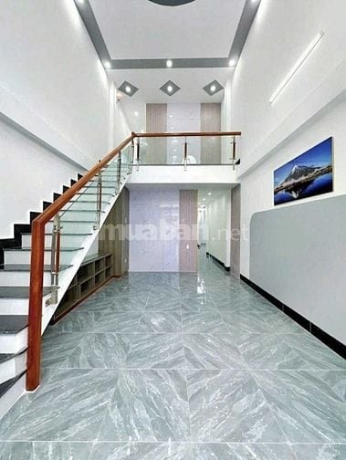 Bán Nhà 1Trệt 1 lầu giá 1ti850 Ngay Chợ Tân Tạo Đ.Võ Trần Chí,Bình Tân