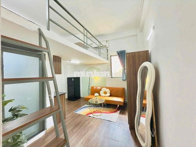 Cho Thuê Phòng Có Gác Bình Thạnh 50m2 Cạnh UEF GTVT_Có CửaSổ_Thang Máy