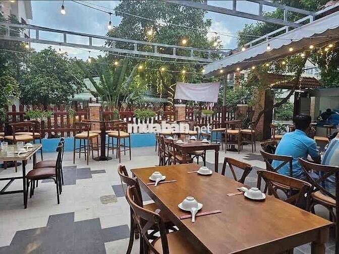 🍴🌳 BIỆT THỰ 2MT SÂN VƯỜN  18 x 19 - SÁT BỜ SÔNG – CHO KD NHÀ HÀNG