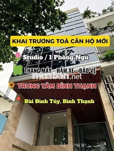 🟥 Căn Hộ Mới, Full Nội Thất, Thang Máy. Ngay Hutech, Hồng Bàng, UEF,.