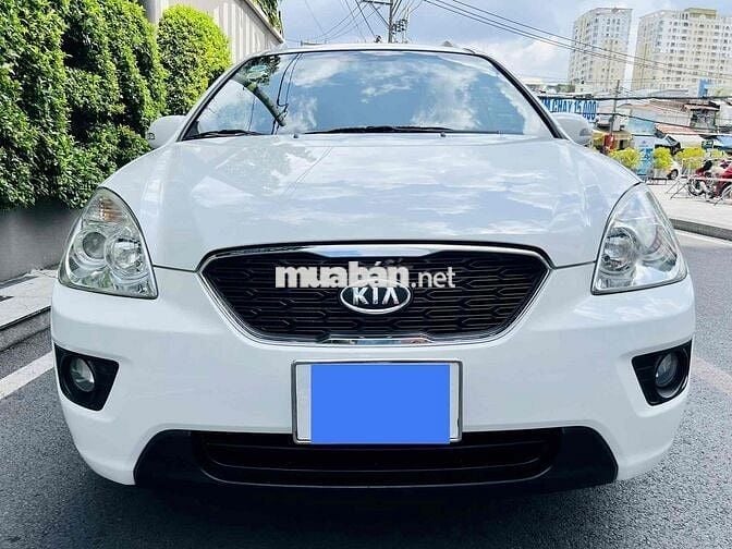 Kia Carens 2.0AT cuối 2011  trắng, đi đúng 96 ngàn