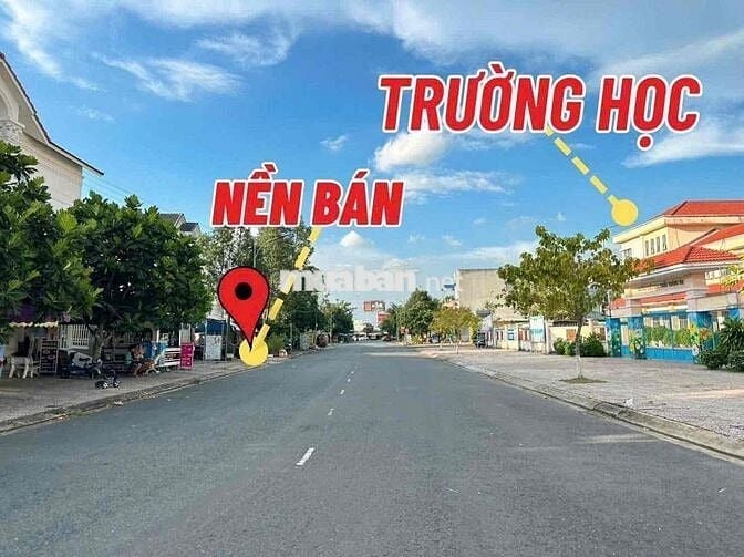 BÁN NỀN 110m2 đối diện trường Học hướng Đông Nam vị trí Đẹp