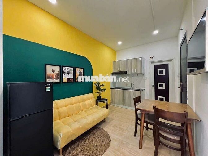 CĂN HỘ 1 PHÒNG NGỦ 40m2 PHƯỜNG 25 NGUYỄN GIA TRÍ CỬA SỔ ĐÓN ÁNH NẮNG