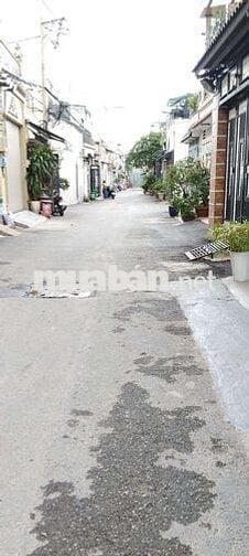 BÌNH TÂN - NHÀ 2 MẶT TIỀN TRƯỚC SAU XE HƠI CHẠY BON BON CHỈ 4,3TỶ TL