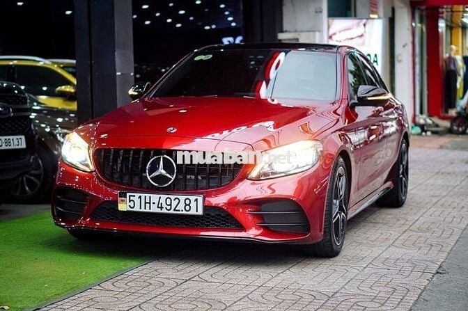 Mer C300 AMG facelift sx20 (Đỏ/Đen) -46000km