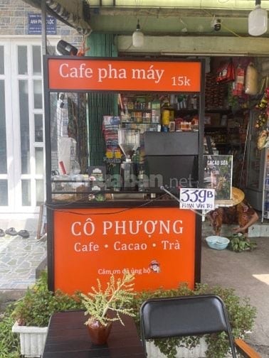 Sang gấp quán cafe view công viên - vào là kinh doanh ngay!
