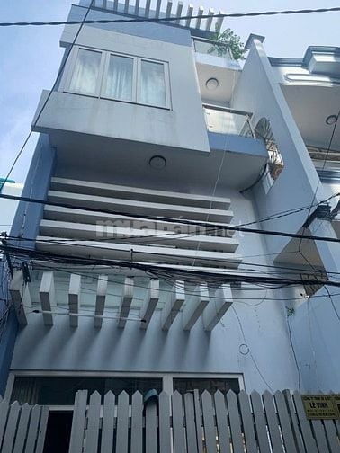 CHo Thuê NHÀ ĐƯỜNG VƯỜN LÀI : 4 x 12 Đúc 3 lầu . 3 PN , 3 WC