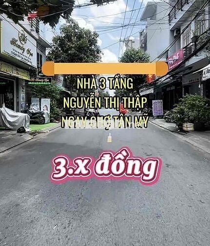 Bán nhà giá rẻ Quận 7, gần chợ Tân Mỹ, 18.7m2, 3 tầng