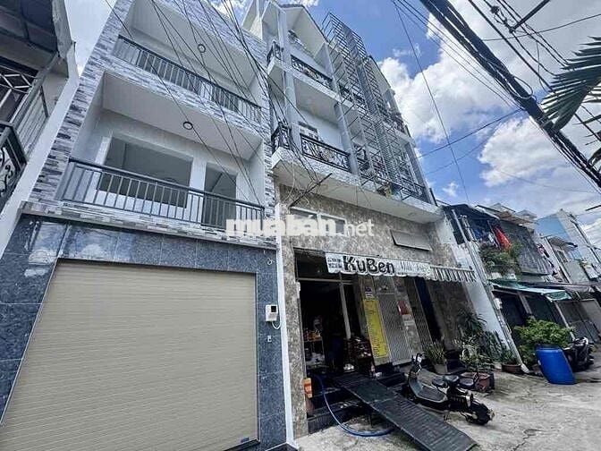 🏡NHÀ MỚI 3 TẦNG–GÂN TRẦN THỦ ĐỘ, NGUYỄN SƠN-64M2(4x15)4PN-HẺM 5M THÔNG