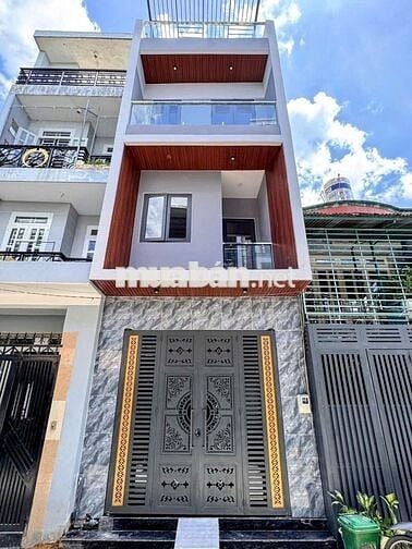 Nhà đẹp Hẻm 192/6 Phú Thọ Hoà (4x20m) 3.5 tấm và sân thượng