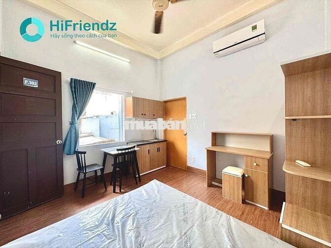 Cho Thuê Phòng Studio Cửa Sổ Lớn Full NT Free Xe Sát Cầu Chữ Y - HF