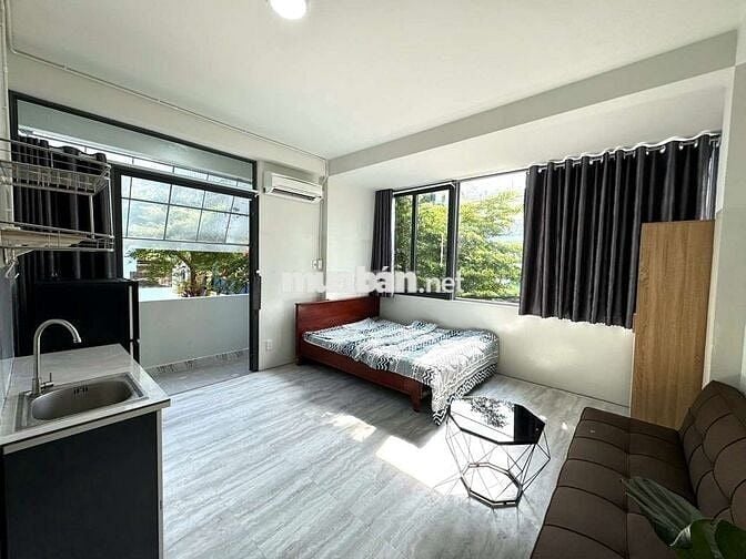 STUDIO - Bancol 35m2, full nội thất + máy giặt riêng, giờ giấc tự do ✅