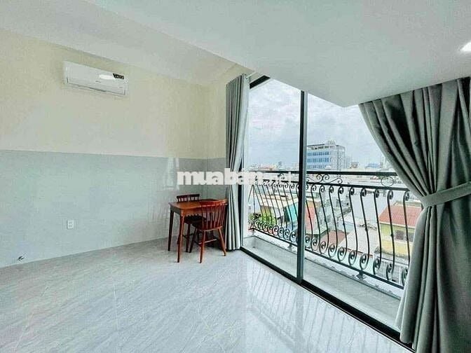 Phòng trọ 35m2 ban công đường Dương Quảng Hàm, Gò Vấp, đầy đủ nội thất