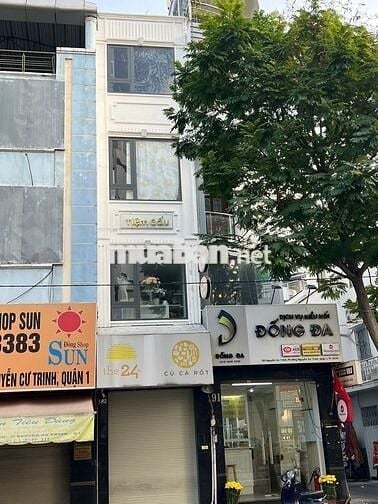 5TẦNG - Mặt tiền Nguyễn Cư Trinh, Quận 1 - DT 3x12m, nhà mới đẹp