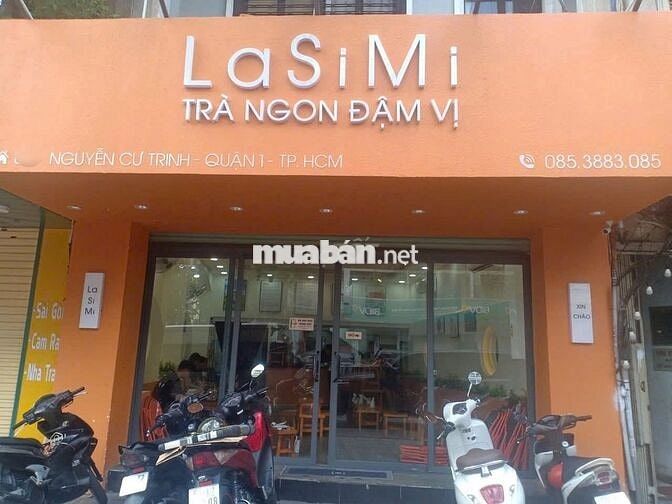 Mặt bằng Mặt tiền Nguyễn Cư Trinh, Quận 1 - DT 6x11m, Trệt lửng