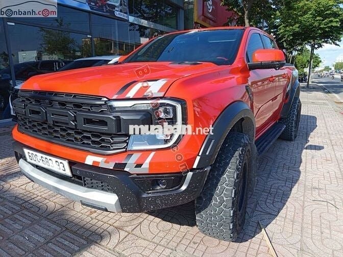 Ford Ranger Raptor 2.0L 4x4 AT 2023 – Màu đỏ