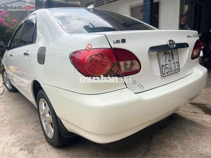 Toyota Corolla Altis 1.8G MT 2004 – Xe đẹp