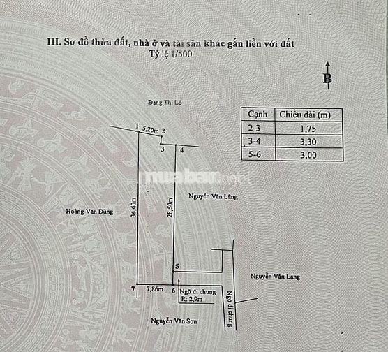 CHÍNH CHỦ CẦN BÁN LÔ ĐẤT –  HOA ĐỘNG, THUỶ NGUYÊN, HẢI PHÒNG
