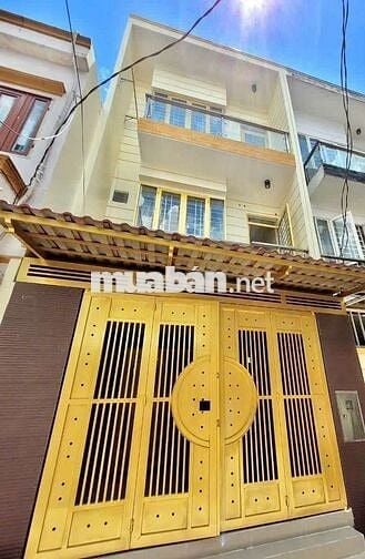 Cho Thuê Nhà 1 Trệt 2 Lầu 4PN Hẻm Huỳnh Tấn Phát Gần KCC Tân Thuận