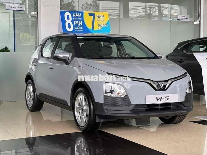 VF5 2025 Plus giảm 21tr tặng 2 năm bảo hiểm.