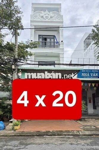 NHÀ 3 LẦU - TRỤC CHÍNH, KDC HÀNG BÀNG