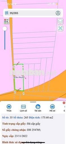 CHÍNH CHỦ BÁN ĐẤT NỀN - XÃ AN PHƯỚC, HUYỆN LONG THÀNH, TỈNH ĐỒNG NAI