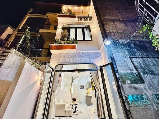 Đi nước ngoài bán gấp nhà Nơ Trang Long, P12, Bình Thạnh. Chỉ 3,24tỷ