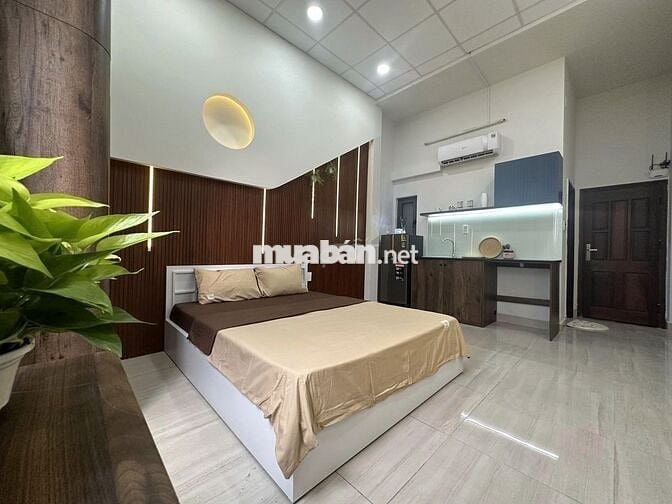 CHO THUÊ CĂN HỘ STUDIO FULL NỘI THẤT NGAY ĐẠI HỌC KINH TẾ TP HCM