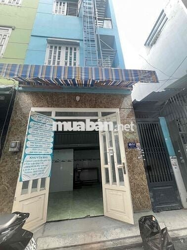 Mặt bằng hẻm 50 dương đức hiền, mới sửa khu sinh viên