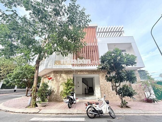 CHO THUÊ NHÀ LÔ GÓC ÔM 2 MẶT TIỀN GIÁ 25 TRIỆU KHU ĐÔ THỊ HÀ QUANG 1